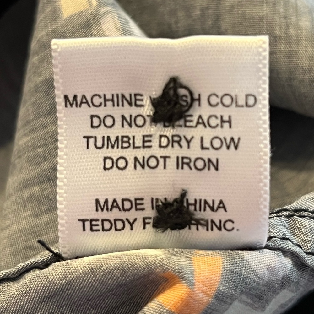TEDDY FRESH Black Logo‎ Button Down Shirt - Picture 5 of 5
